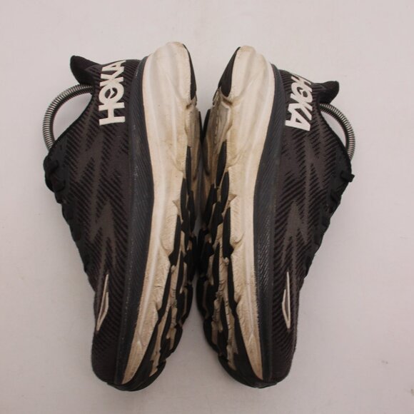 Hoka One One Clifton 9 Women's Size 7.5 B Black White Running Shoes 1127896 BWHT - Picture 9 of 9
